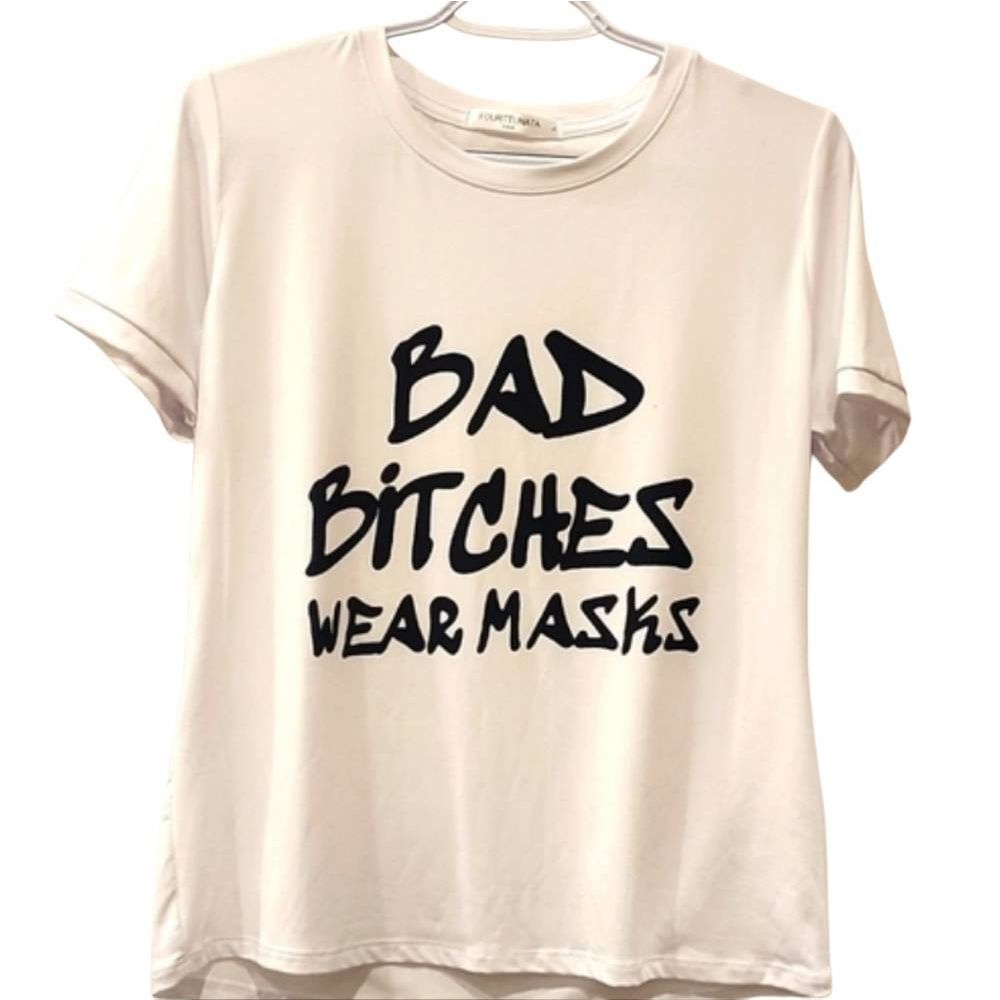 Akira Bad B!tches Wear Masks T-Shirt